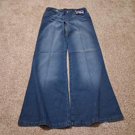 Vintage Morris jeans donna Flared/Palazzo low wais