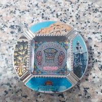 Posacenere Vintage Holy Land Mosaico Gerusalemme 