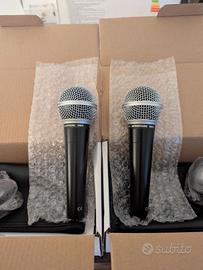 2 microfoni modello "SM58" - dinamici cardioidi