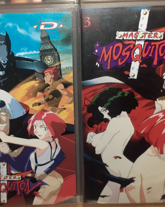 VHS Master Mosquiton 1,3 anime oav vintage Dynamic