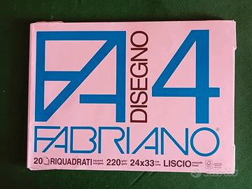 Album disegno Fabriano F4 Liscio 24 x 33