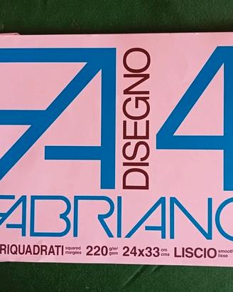 Album disegno Fabriano F4 Liscio 24 x 33