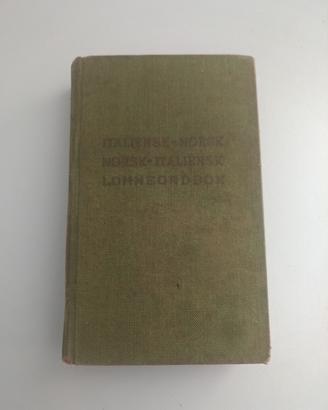 🌐 Libro Dizionario Oslo 1953