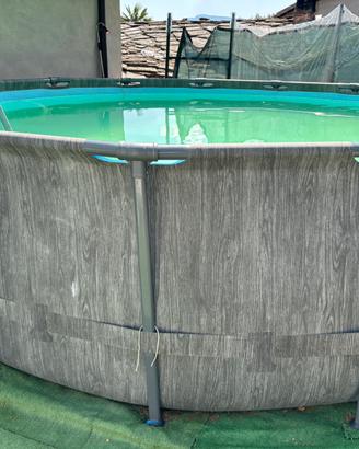 Piscina Intex fuori terra 4,57x1,22