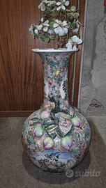 vaso cinese di antiquariato epoca 1750 d.c.