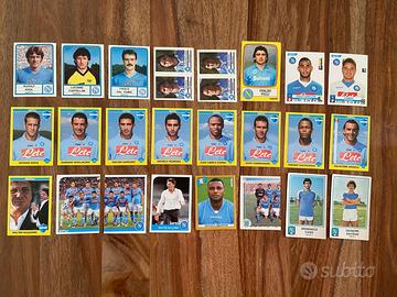 Lotto 56 figurine calciatori panini Napoli Varie