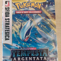 Box prerelease pokemon TEMPESTA ARGENTATA sealed