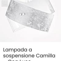 Lampada a sospensione Camilla