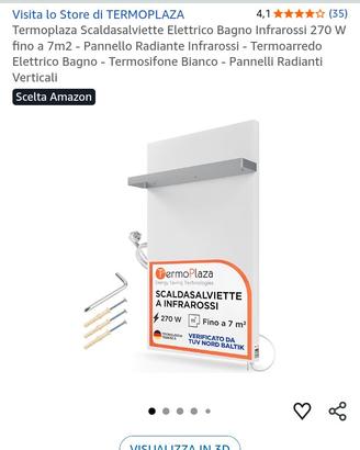 Pannello radiante a infrarossi 
