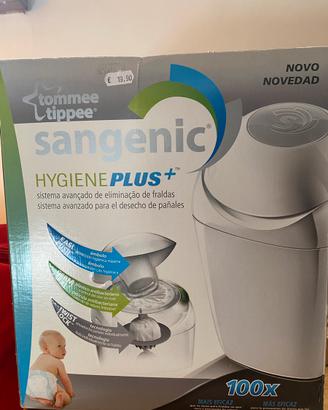 Sangenic hygiene plus contenitore pannolini