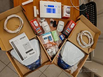 Kit allarme professionale casa con App e modem