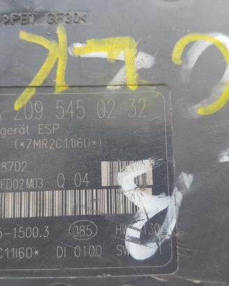 CENTRALINA ABS MERCEDES A2095450232