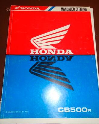 CB500 1994 manuale officina manutenzione honda