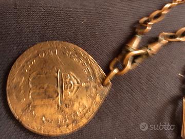 Rara medaglia al valore tedesca del 1901