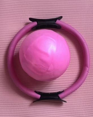 Set pilates ring e fitball