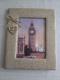 cornice portafoto 13x18cm nuovo