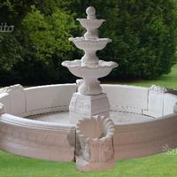 Fontana 6 conchiglie monumentale Ø .340