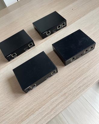 2 kit HDBT Pro Extender HDMI fino a 100 metri