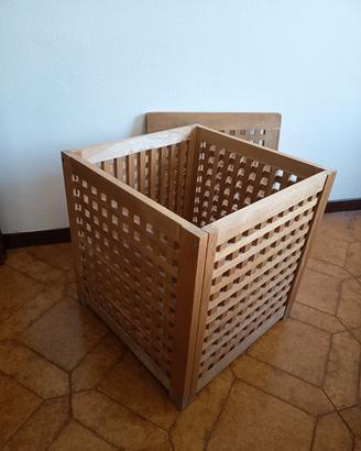 Hol tavolino  contenitore legno  ikea