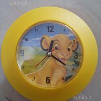 Orologio cameretta RE LEONE bambini casa DISNEY