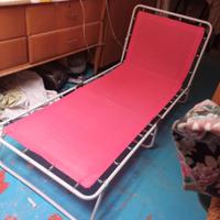 Lettino da spiaggia pieghevole