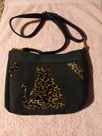 borsa jeans tracolla regolabile