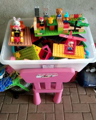 costruzioni lego + monopattino in metallo