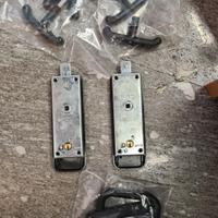 serratura doppia  unificata per basculante 