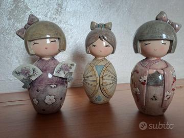 Set bambole giapponesi