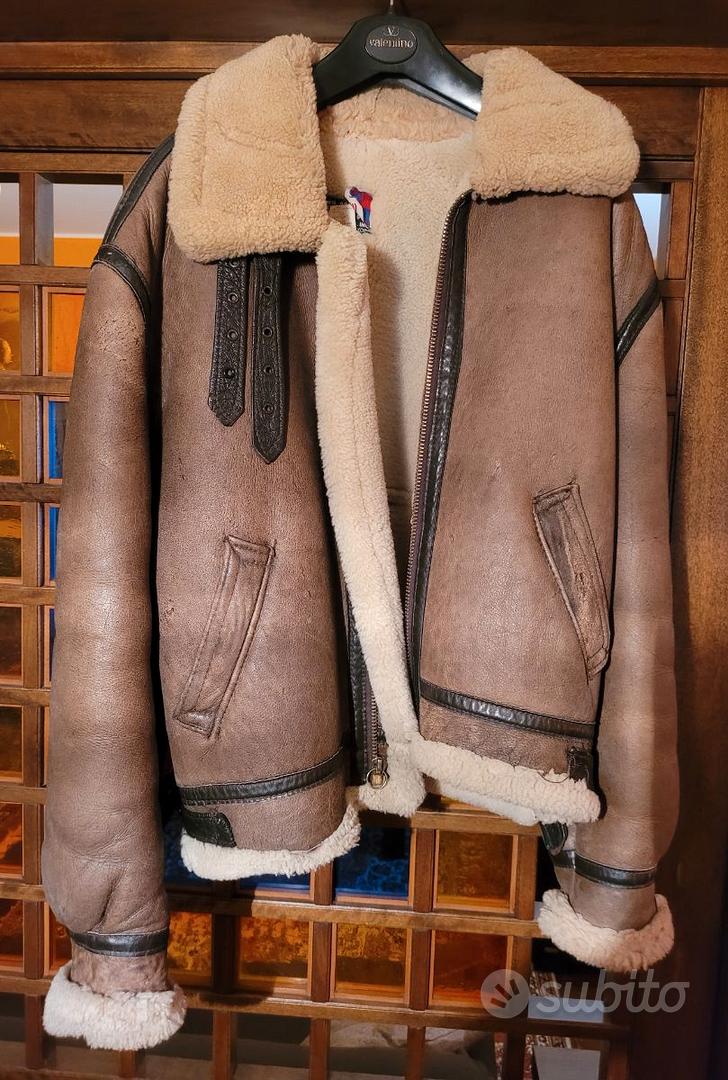 Montone Originale Montone Avirex Usato MONTONE SHEARLING VINTAGE