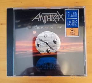 Anthrax Persistence Of Time CD audio