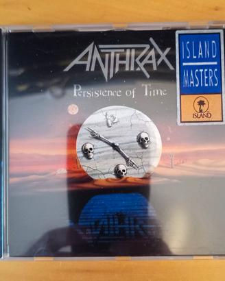 Anthrax Persistence Of Time CD audio