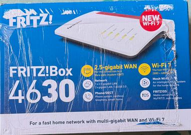 FRITZ! FRITZ!Box 4630 Router Wi‑Fi 7