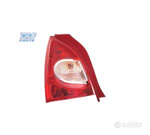 FANALE SINISTRO RENAULT TWINGO II 12-14 BIANCO ROS