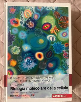 Libro di biologia molecolare della cellula.