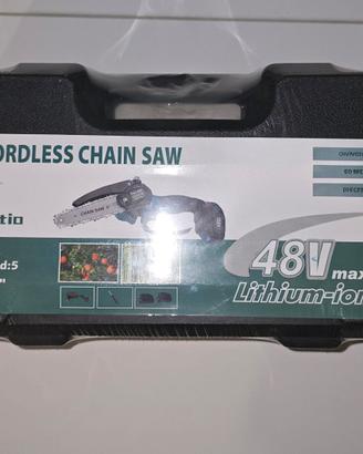 Motosega a batteria 48v cordless