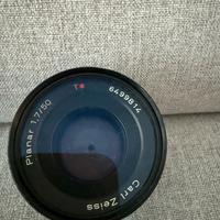 Obiettivo Carl Zeiss Planar 1,7/50 T Hoya 55mm
