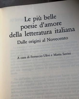 Poesie d'amore - raccolta