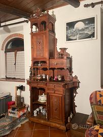 Paroure stile Rococò - Credenza, Tavolo, Specchio