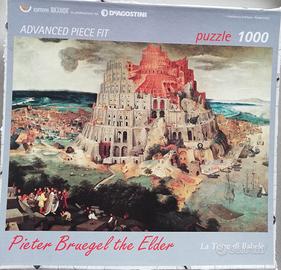 puzzle 1000 pezzi - la torre di Babele De Agostini