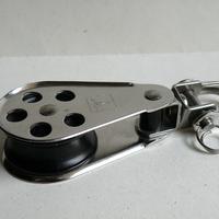 Bozzello acciao inox 1 puleggia