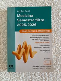 Alpha test medicina semestre filtro