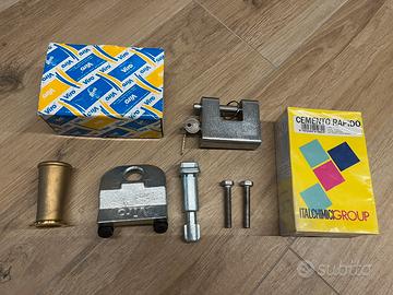 Serratura Garage con lucchetto Pavimento VIRO 696