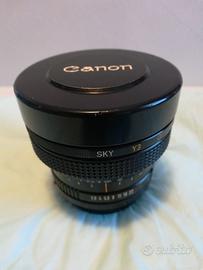 obiettivo Canon FD 15 mm f:2,8 fisheye