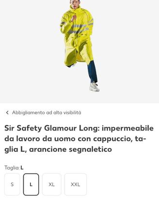 Cappotto da lavoro SIR Safety Glamour