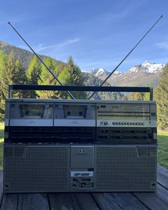 Stereo Sharp GF 555 Doppia cassetta