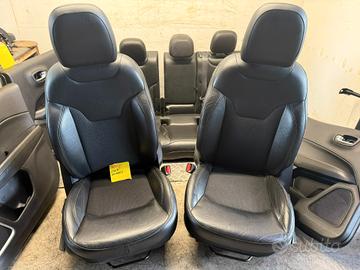 Sedili Tappezzeria Jeep Compass 2 serie 2016 pelle