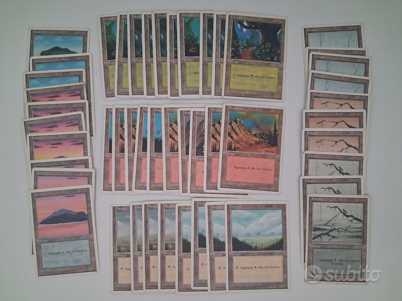 Carte MTG | FWB 1995 | Lott terre base - Collezionismo In vendita a Napoli