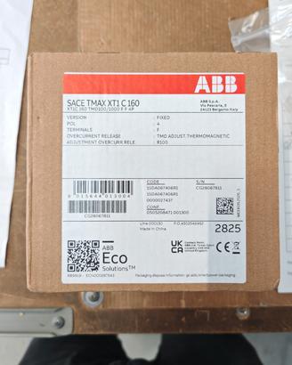 Abb Sace Tmax Xt1 C160