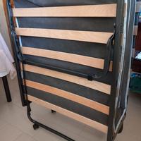 2 brandina / letto pieghevole con materasso 